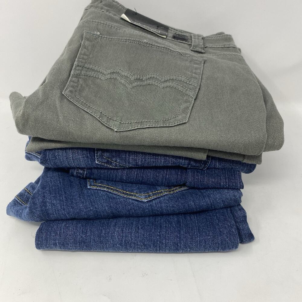 Size Jrs 11 Pants Lot Of 3 Fusion Bootcut Black Crystal Women's Jean Cargo